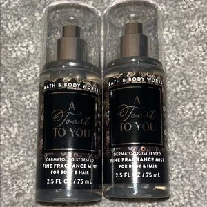 Bath & Body Works A Toast to You Fragrance Mist - NEW